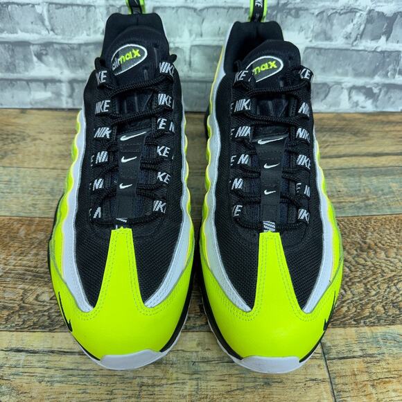 Nike Air Max 95 PRM Reverse Volt Black White 538416-701 Mens Size 10.5 New Rare main image 5